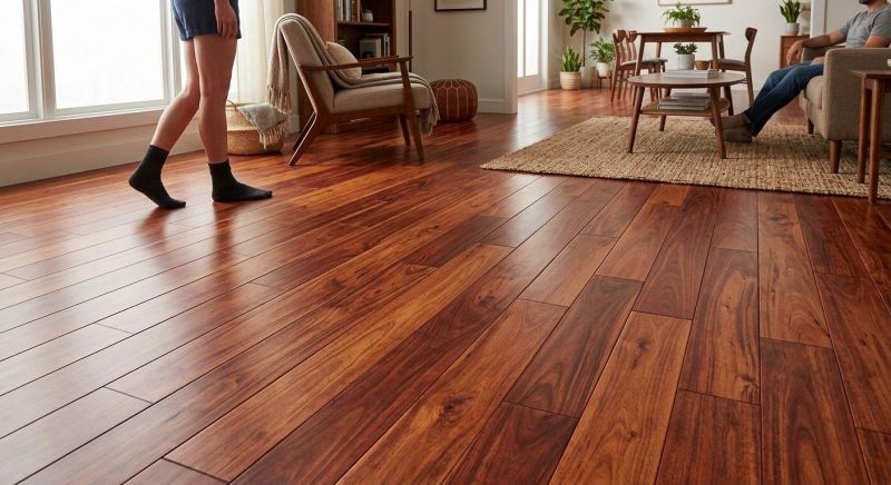 Cherry Floor Installation in Hillsdale, NJ
