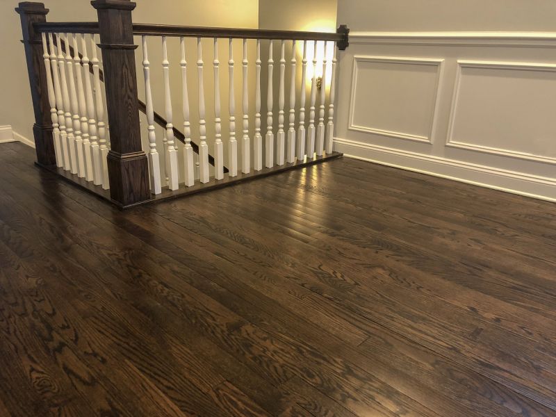 Dark Wood Floor Installation in Westchester County, NY