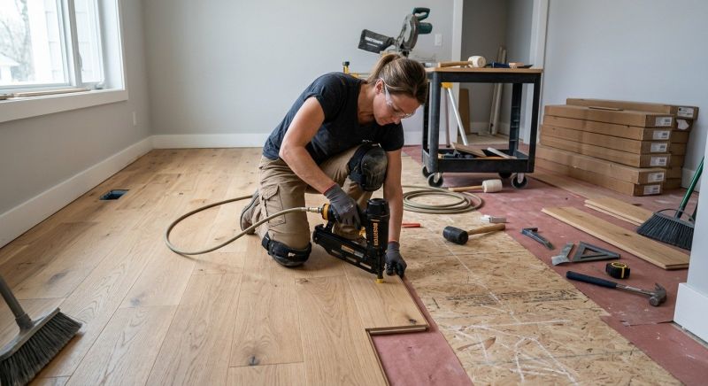 Hardwood Floor Installation in New York, NY