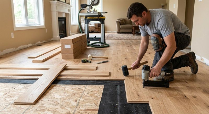 Hardwood Floor Installation in Old Greenwich, CT