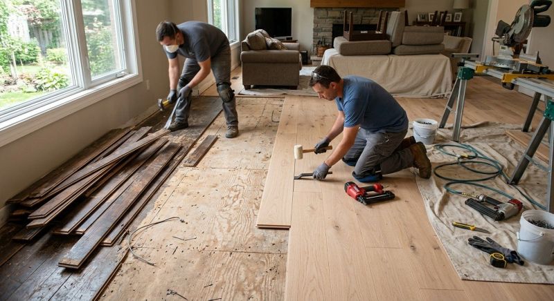 Hardwood Replacement in Newark, NJ