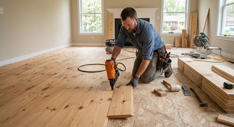 Maple Flooring Installation in Bayonne, NJ