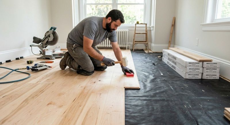 Maple Flooring Installation in Lincoln Park, NJ