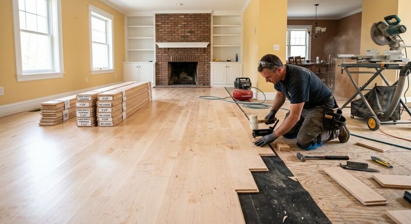 Maple Flooring Installation in Mount Vernon, NY