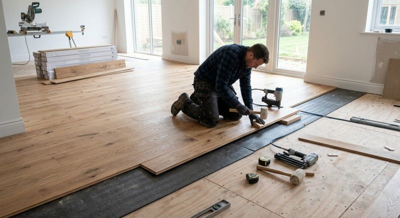 Oak Floor Installation in Hempstead, NY