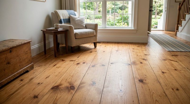 Pine Floor Installation in Westchester County, NY