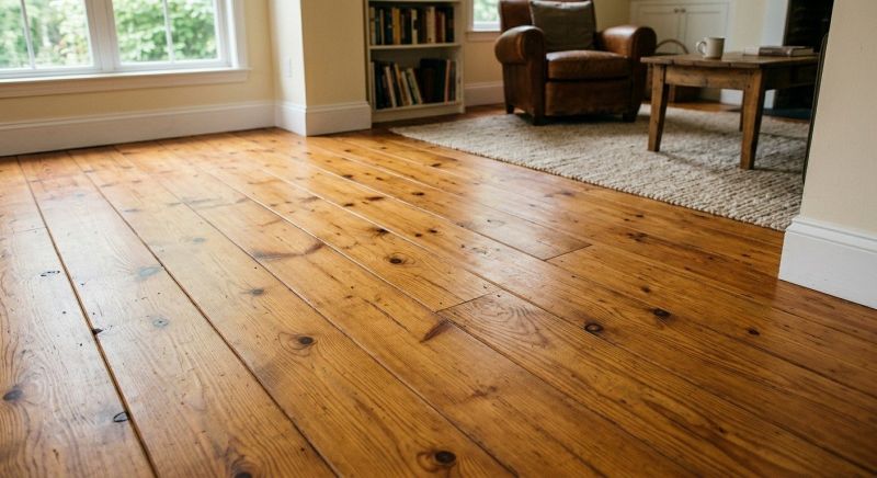 Pine Floor Installation in Westchester County, NY