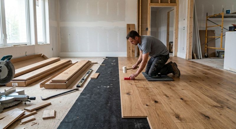 Plank Floor Installation in Westchester County, NY