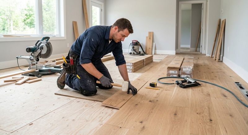 Wood Floor Replacement in Hempstead, NY
