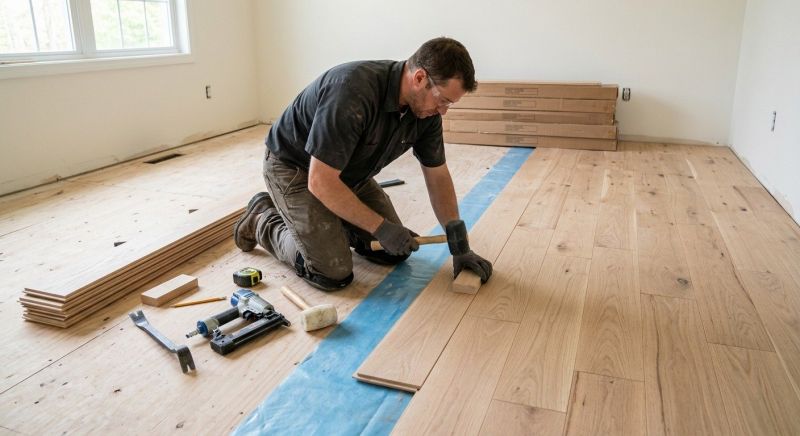Wood Floor Replacement in Mahwah, NJ